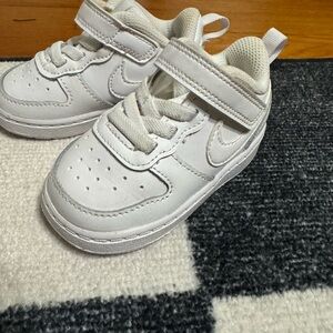 Nike Baby All-White Sneakers